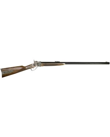 Cimarron AS200 1874 Rifle From Down Under II 45-70 Gov 1rd 34" Blued Octagon Barrel, Color Case Hardened Stainless Steel Receiver, Walnut Fixed Stock, Right Hand