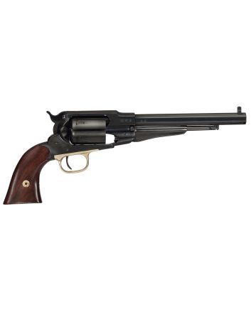 Cimarron PREACHER 1858 Preacher 45 Colt (LC) 44 Cal 6 Shot 8" Blued Barrel/Blued Cylinder/Blued w/Gold Frame Walnut Grip