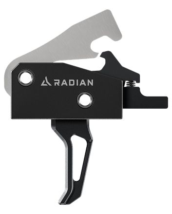 Radian Weapons ACC001 Vertex Flat Bow Single-Stage, Flat Face, 3.50-4 lbs, Black, Fits AR-Platform