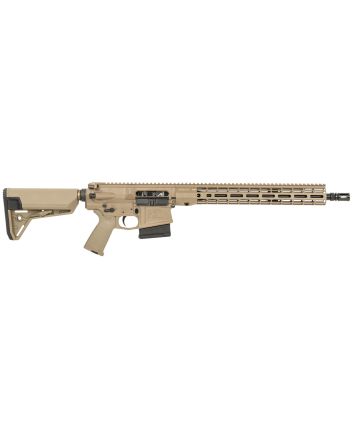 Aero Precision APCR650047 M5308 Win 10+1 16" Mid-Length, FDE, 15" R-ONE M-LOK Handguard, Magpul Grip/SL-S Stock, Ambi Charging Handle/Safety