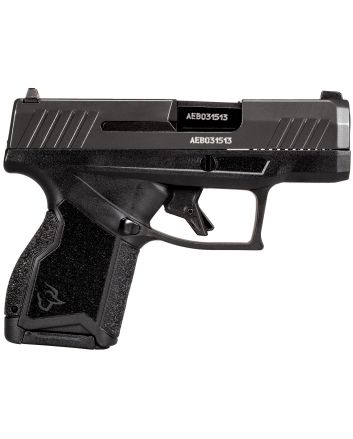 Taurus 1GX4M93GR GX4Micro-Compact 9mm Luger 11+1/13+1 3.06" Black Steel Barrel/Gray Serrated Slide/ Gray Stainless Steel Frame/ Black Polymer w/Interchangeable Backstrap Grips Right Hand