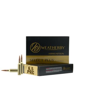 Weatherby M65PRC124HCB Select Plus6.5PRC 124gr Hammer Custom 20 Per Box/10 Case