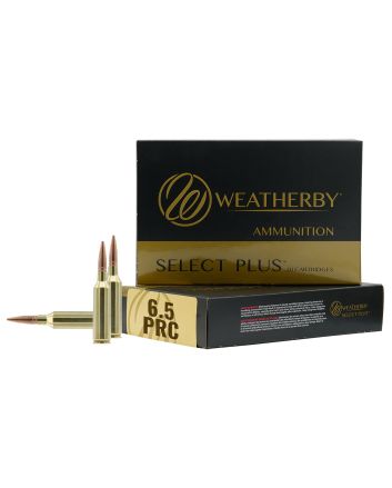 Weatherby F65PRC130SCO Select Plus6.5PRC 130gr Swift Scirocco 20 Per Box/10 Case