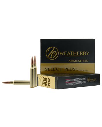 Weatherby M300P195HCB Select Plus300PRC 195gr Hammer Custom 20 Per Box/10 Case