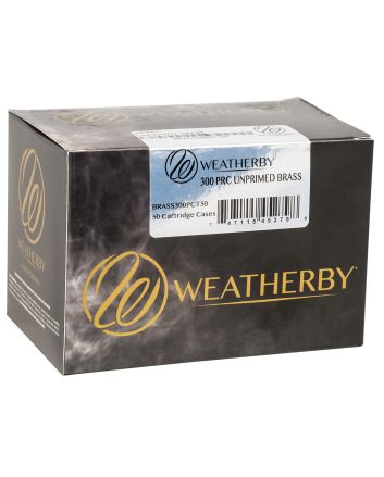 Weatherby BRASS300PCT50 Unprimed Cases300PRC Rifle Brass 50/Box