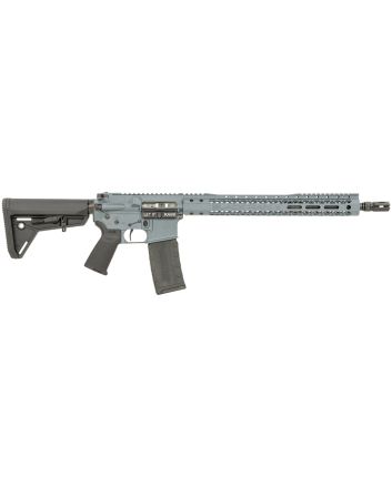 Black Rain Ordnance BROSSPCWG Spec 15+ SSP 5.56x45mm NATO 30+1 16", Cold War Gray, 15" Slim M-LOK, Magpul Grip/Carbine Stock