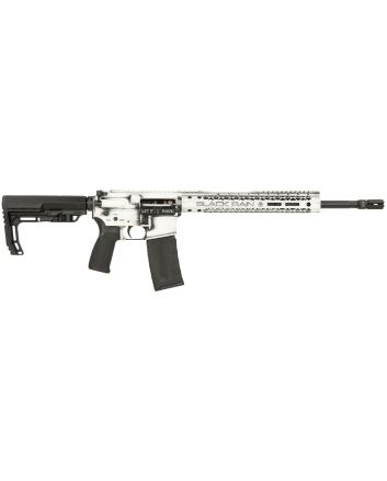 Black Rain Ordnance BROFUSIONWB Spec15 Fusion 5.56x45mm NATO 30+1 16", White Battleworn, 12" M-LOK, MFT EPG16 Grip/Minimalist Stock