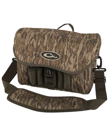 Drake Waterfowl DA1051006 Blind Bag Refuge Mossy Oak Bottomland HD-2 Zipper Closure