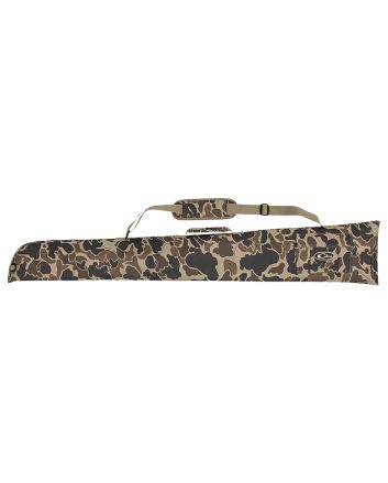 Drake Waterfowl DW3110016 Side-Opening Shotgun Case Exterior Choke Tube Pocket, Carry Handles/Adj. Strap, Hanging D-Ring