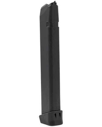 Kci Usa Inc KCIMZ008 Glock33rd Extended 9mm Luger Compatible w/ Glock 17/26/19 Black Polymer