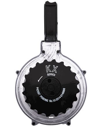 Kci Usa Inc KCIMZ036 AR-1550rd Drum 5.56x45mm NATO Clear Polymer