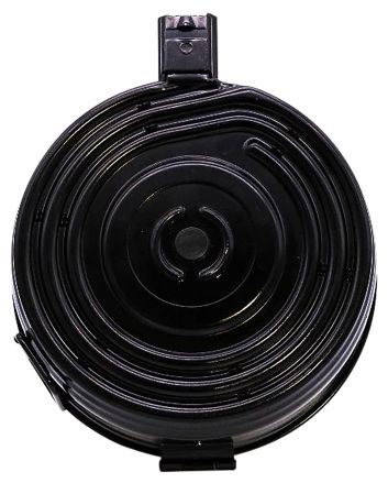 Kci Usa Inc KCIMZ004S AK-4775rd Drum 7.62x39mm Black Steel Fits AK-47/AKM Platform
