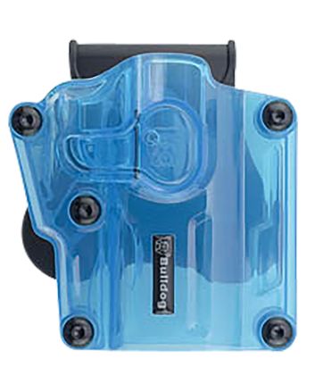 Bulldog MX005 Max Multi Fit OWB Transparent Blue Polymer Paddle Mount