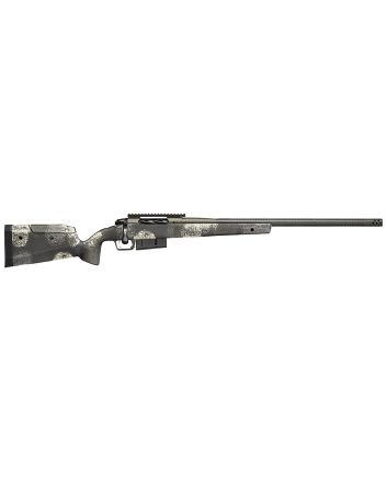 Springfield Armory BAW9247CFGA Model 2020 Waypoint 7mm Rem 3+1 24" Mil-Spec Green Cerakote Carbon Fiber Steel Barrel &amp; Picatinny Rail Stainless Steel Receiver, Evergreen Camo Fixed Carbon Fiber Stock
