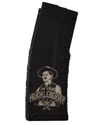Black Rain Ordnance MAG30HUCKLEBERRY Magazine30rd 223 Rem/5.56 NATO Huckleberry Engraving Fits AR-15 Platform