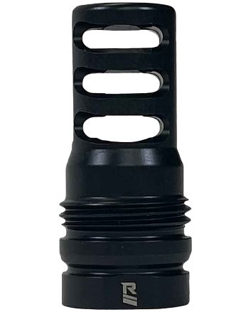 Rugged Suppressors MB024 3 Port Brake338 Cal (8.6mm), 5/8"-24 tpi, DualTaper Locking System, Fits R.U.M. Mount