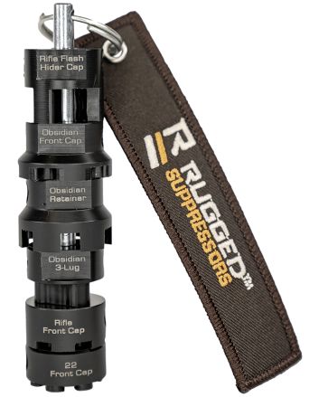 Rugged Suppressors RTK001 Totem Tool(6 Piece Multi-Tool) Compatible with Most Rugged Suppressor