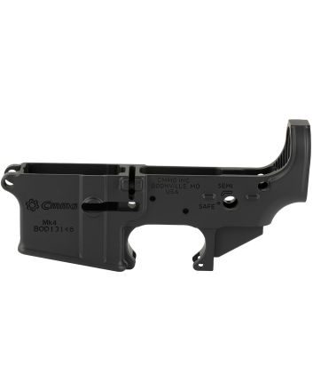 CMMG 55CA102AB Mk4 Lower Receiver Stripped, Armor Black Cerakote, Fits AR-15