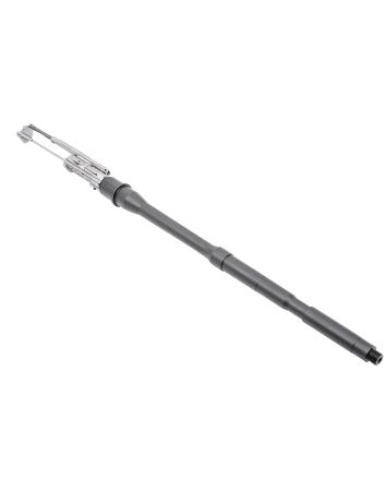 CMMG 22D7C6C Replacement Barrel Kit with Bolt Carrier Group, 22 LR 16.10" Threaded, Black Nitride Chromoly Steel, Fits AR-15/Mk4