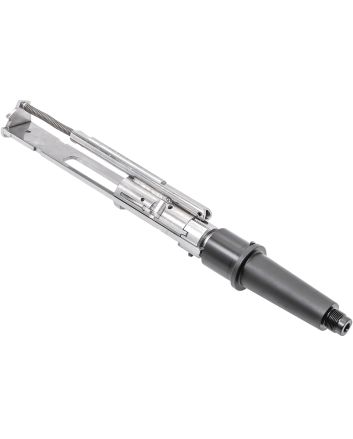 CMMG 22D5B6E Replacement Barrel Kit with Bolt Carrier Group, 22 LR 4.50" Threaded, Black Nitride Chromoly Steel, Fits AR-15/Mk4