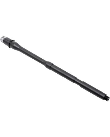 CMMG 22D7C4A Replacement Barrel Kit with Collar, 22 LR 16.10" Threaded, Black Nitride Chromoly Steel, Fits AR-15/Mk4