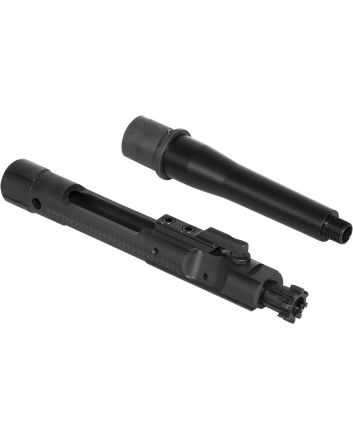 CMMG 99D17C3 Replacement Barrel Kit with Bolt Carrier Group, 9mm Luger 5" Threaded, Black, Radial Delayed Blowback, Fits AR-Platform