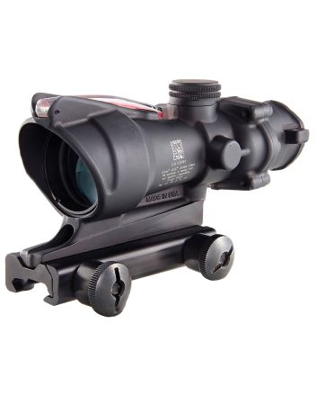 Trijicon TA31D100288 ACOGMatte Black 4x32mm Illuminated Red Chevron .223/5.56 BDC Reticle