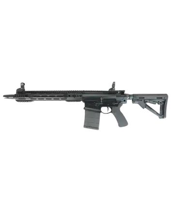 Franklin Armory 0010009BLK M4 Milita 308 Win 20+1 14.50" P&amp;W, Black, 14" FSR Handgaurd, Magpul CTR Stock &amp; MBUS Sights, Triumvir Flash Hider, Custom Tuned Trigger, Mid-Length Gas