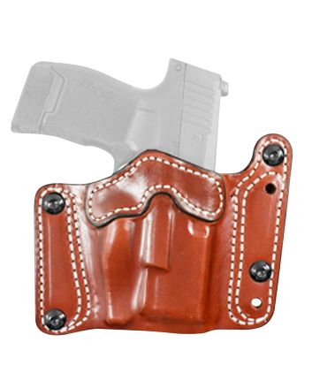 DeSantis Gunhide 194TJ1LZ0 Variable 194OWB Tan Leather Fits Glock 19/19 G5/19x/23/32/45 Belt Clip Mount Ambidextrous