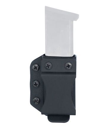 DeSantis Gunhide A100KJKKZ0 Persuader Mag PouchIWB/OWB Black Kydex Belt Clip Compatible w/ Sig P365, Kimber R7 Mako Ambidextrous