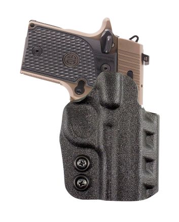 DeSantis Gunhide D94KA8JZ0 CazzutoOWB Black Kydex Paddle Fits Sig P365/XL/SAS Right Hand