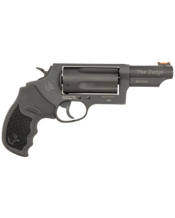 Taurus 24410P31T Judge T.O.R.O. Compact Frame 45 Colt (Long Colt)/410 Gauge 5 3" Matte Black Oxide Steel Barrel, Cylinder &amp; Steel Frame, Black Rubber Grip, Transfer Bar Safety, Exposed Hammer