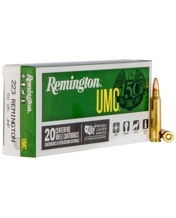 Remington Ammunition 23812 UMC223Rem 50gr Jacketed Hollow Point 20 Per Box/10 Case