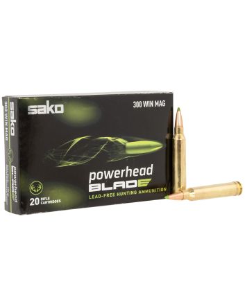 SAKO (TIKKA) JASPHB300WM170B PowerHead Blade 300WinMag 170gr 20 Per Box/10 Case