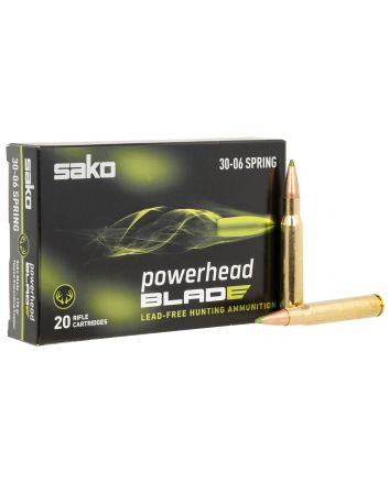 SAKO (TIKKA)PowerHead Blade 30-06Springfield 170gr 20 Per Box/10 Case