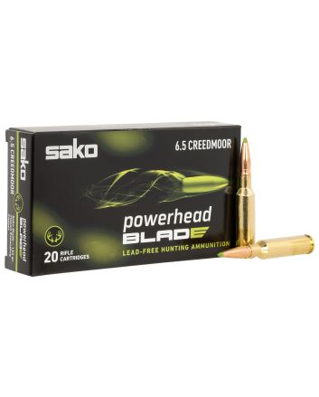 SAKO (TIKKA)PowerHead Blade 6.5Creedmoor 120gr 20 Per Box/10 Case