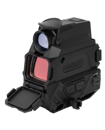Holosun DRSTH DRS Thermal Reflex SightBlack Anodized 1x/3x/5x 1.20" x 0.98" 2 MOA Red Dot/65 MOA Circle Multi Reticle Thermal Overlay