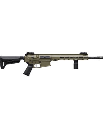 Maxim Defense MXM49683 MD10 L 308 Win 20+1 16" Fluted Barrel, FDE Cerakote Finish, M-LOK Handguard, Black Magpul Furniture, SL-K Stock, MVG Grip, MBUS Sights, Blackout Defense Flat Trigger