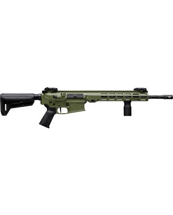 Maxim Defense MXM49684 MD10 L 308 Win 20+1 16" Fluted Barrel, Bazooka Green Cerakote Finish, M-LOK Handguard, Black Magpul Furniture, SL-K Stock, MVG Grip, MBUS Sights, Blackout Defense Flat Trigger