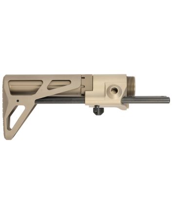 Maxim Defense MXM47563 Combat Carbine Stock (CCS) Gen 6 FDE Aluminum, Includes Buffer Tube, Fits AR-15 Platform