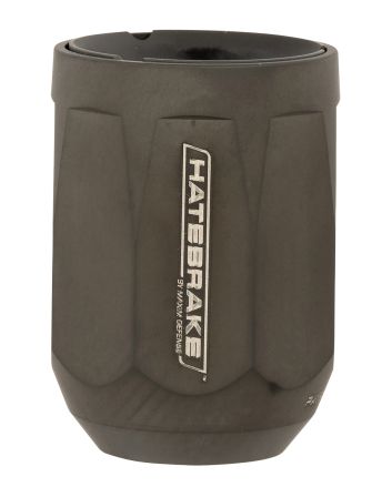 Maxim Defense MXM47709 Hate Brake30 Cal (7.62mm), 5/8"-24 tpi, 1.50" D Black DLC Stainless Steel
