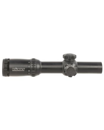 Konus 7182 KonusPro M-30 Matte Black 1-6x24mm Dual Illumination Engraved Circle Dot Reticle