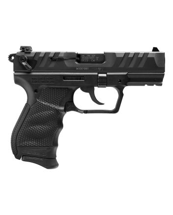 Walther Arms 5050508 PD380Carry Frame 380 ACP 9+1 3.70" Black Stainless Steel Barrel, Black Serrated Steel Slide, Black Polymer Frame w/Picatinny Rail, Textured Wraparound Grip