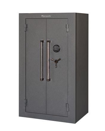 Hornady 95071 MobilisDouble Door Matte Grey 9 Gauge Steel Safe