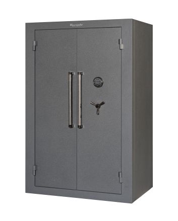 Hornady 95072 MobilisDouble Door Max Matte Grey 9 Gauge Steel Safe