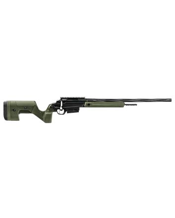 Stag Arms SABR02030001 Pursuit6.5 PRC 3+1 22" Threaded/Fluted Sporter, Black Barrel/Rec, OD Green OEM Hybrid Hunter Stock, TriggerTech Trigger, 20 MOA Scope Mount