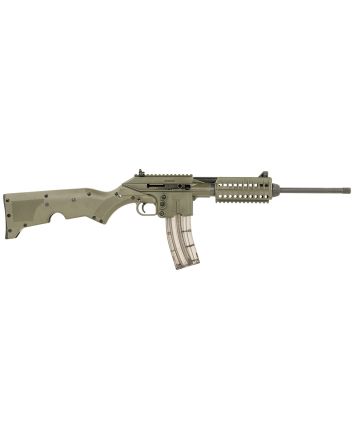 Kel-Tec SU22CAGRN SU22Full Size 22 LR 26+1 16.10" Black Threaded Barrel, OD Green Picatinny Rail Polymer Receiver, OD Green Synthetic w/Storage Compartment Stock