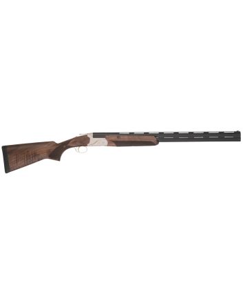 TriStar 33140 Trinity II LT Over/Under 12 Gauge Break Open 3" 2rd 28" Blued Barrel, Silver Aluminum Rec, Deluxe Walnut Furniture, Fiber Optic Sight, 5 Chokes