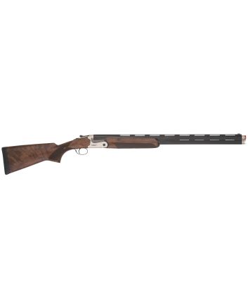 TriStar 33160 CypherOver/Under 12 Gauge 3" 2rd 28" Blued Chrome-Lined, Stainless Steel Rec, Deluxe Walnut Furniture, Fiber Optic Sight, 5 Ext. Chokes