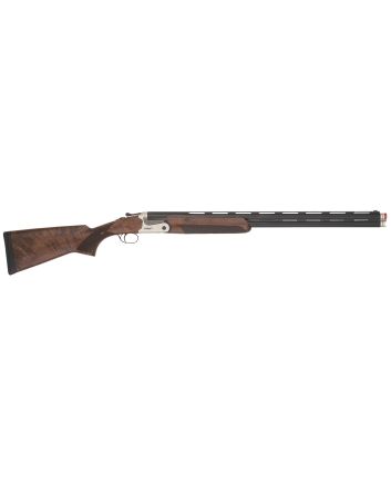 TriStar 33168 CypherOver/Under 410 Gauge 3" 2rd 28" Blued Chrome-Lined, Stainless Steel Rec, Deluxe Walnut Furniture, Fiber Optic Sight, 5 Ext. Chokes